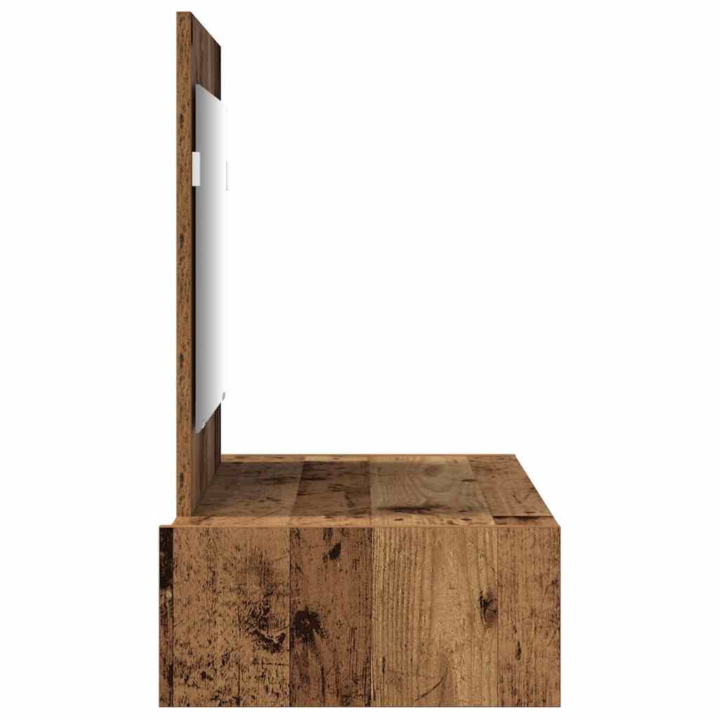 vidaXL Toaletka Brązowy 83 x 40 x 70 cm Materiał drewnopochodny