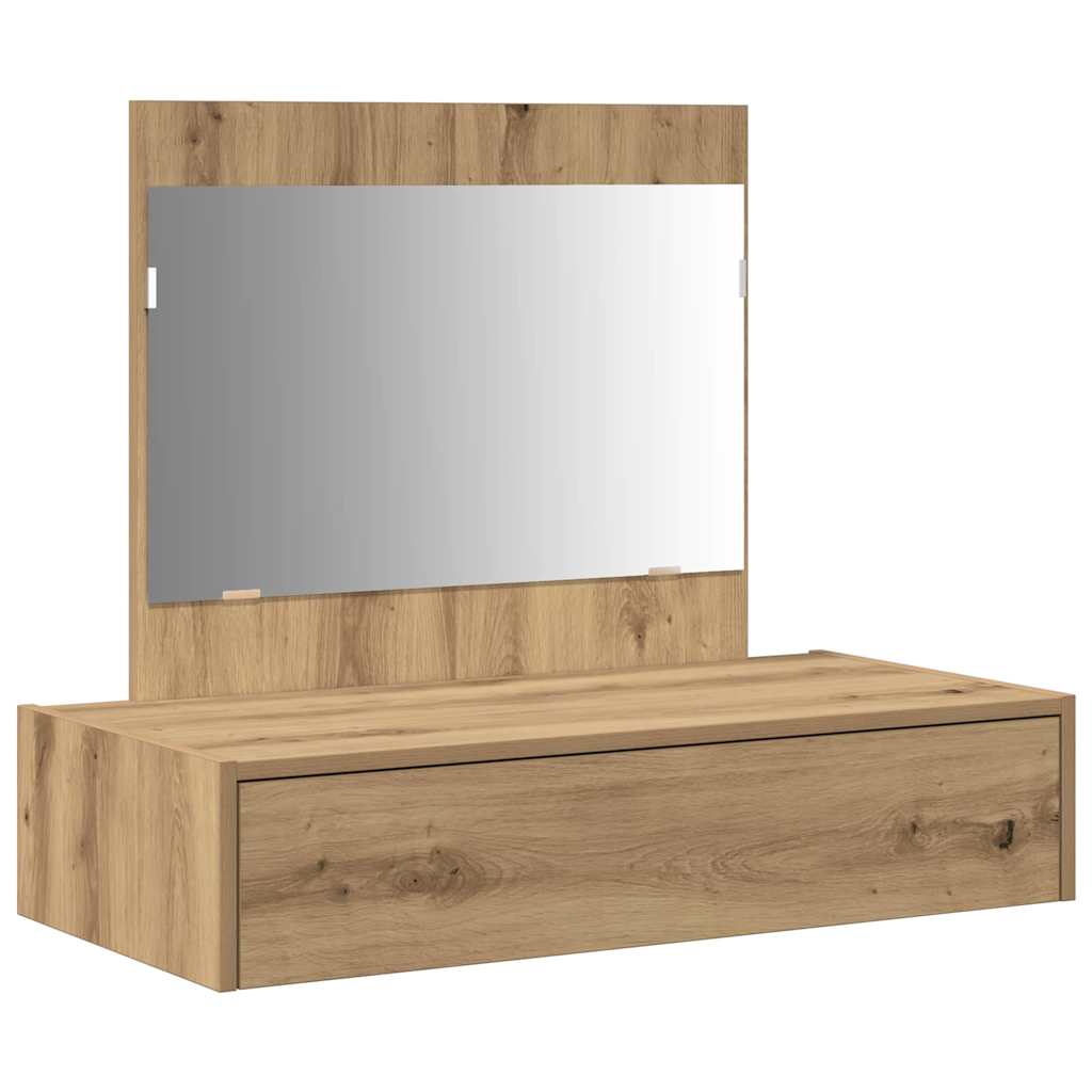 vidaXL Toaletka Brązowy 83 x 40 x 70 cm Materiał drewnopochodny