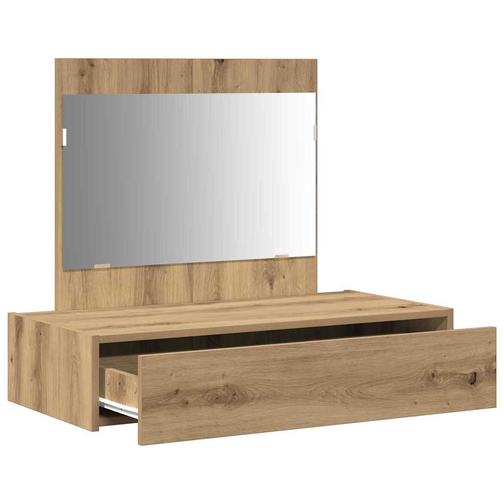 vidaXL Toaletka Brązowy 83 x 40 x 70 cm Materiał drewnopochodny