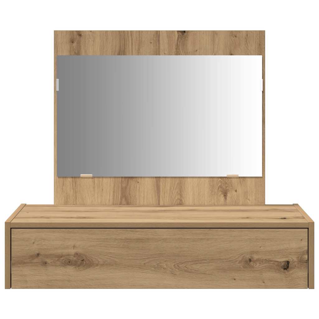 vidaXL Toaletka Brązowy 83 x 40 x 70 cm Materiał drewnopochodny