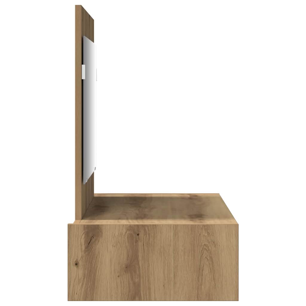 vidaXL Toaletka Brązowy 83 x 40 x 70 cm Materiał drewnopochodny