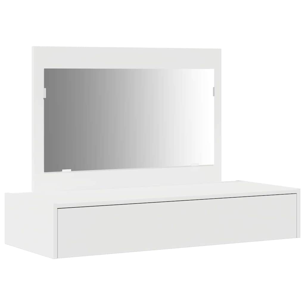 vidaXL Toaletka Biały 100 x 40 x 70 cm Materiał drewnopochodny