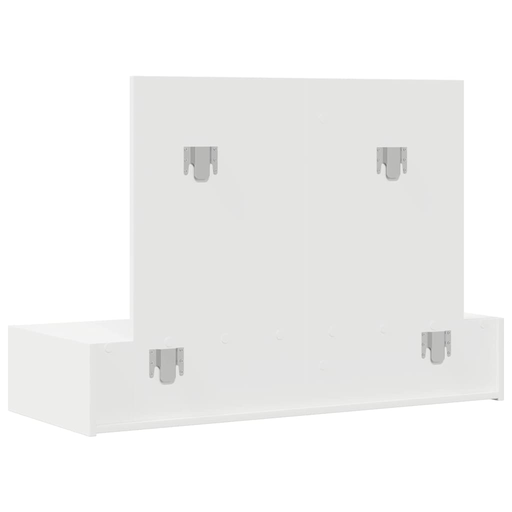 vidaXL Toaletka Biały 100 x 40 x 70 cm Materiał drewnopochodny