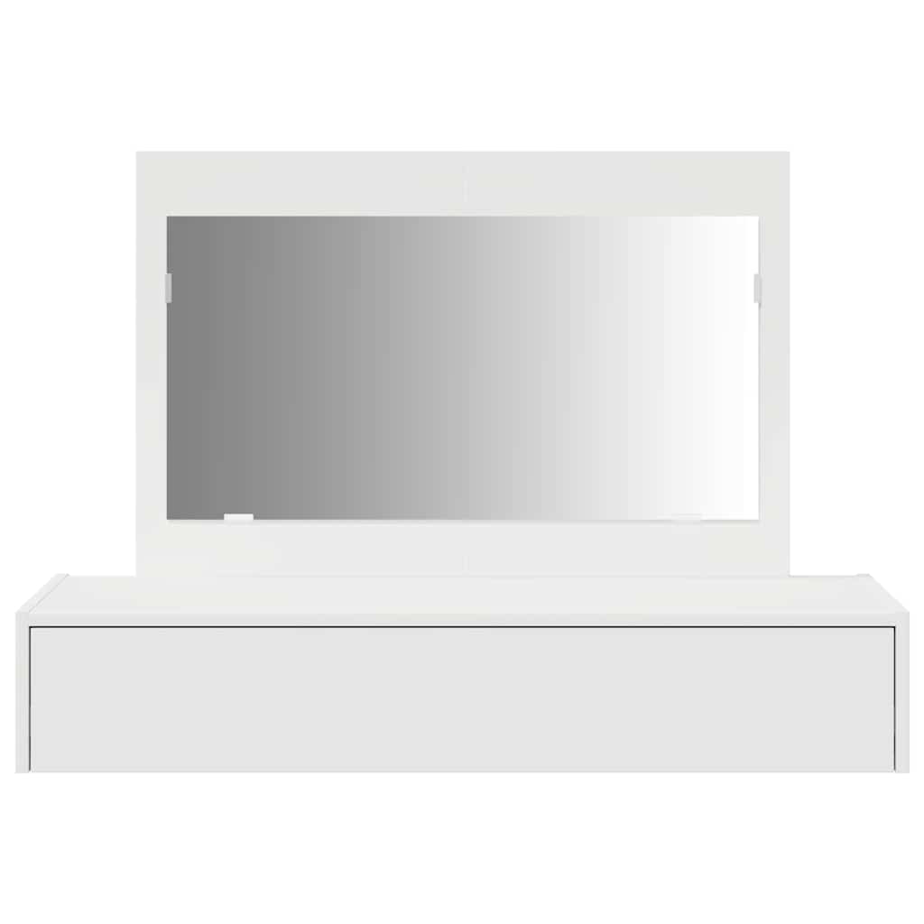 vidaXL Toaletka Biały 100 x 40 x 70 cm Materiał drewnopochodny