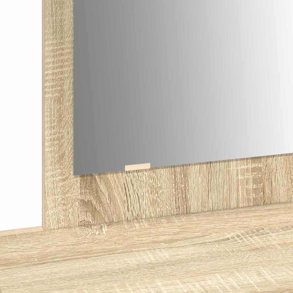 vidaXL Toaletka Brązowy 100 x 40 x 70 cm Materiał drewnopochodny