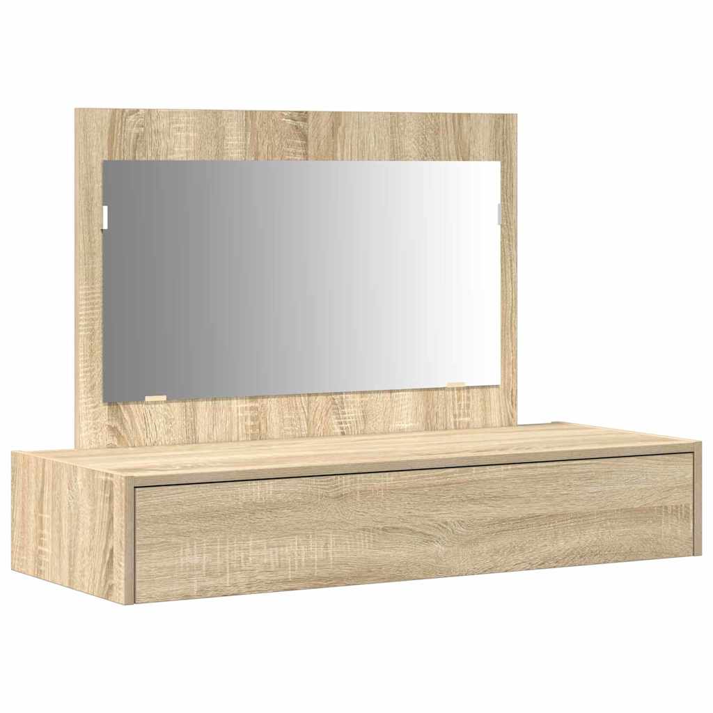 vidaXL Toaletka Brązowy 100 x 40 x 70 cm Materiał drewnopochodny