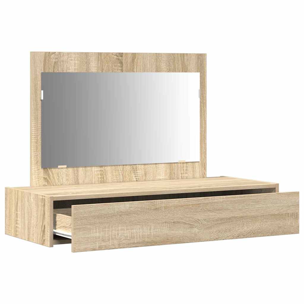 vidaXL Toaletka Brązowy 100 x 40 x 70 cm Materiał drewnopochodny