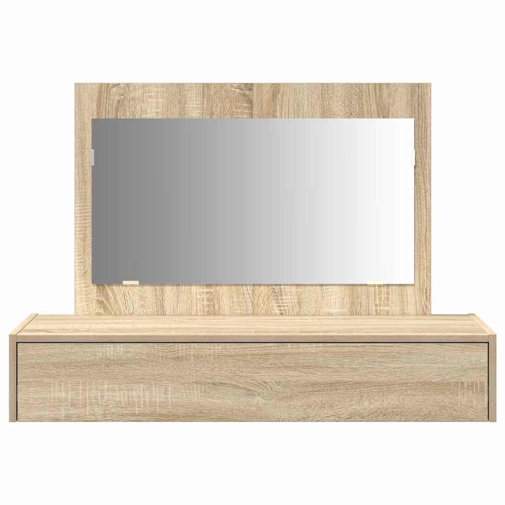 vidaXL Toaletka Brązowy 100 x 40 x 70 cm Materiał drewnopochodny
