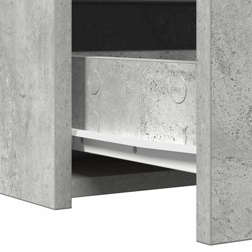 vidaXL Toaletka Szary 100 x 40 x 70 cm Materiał drewnopochodny