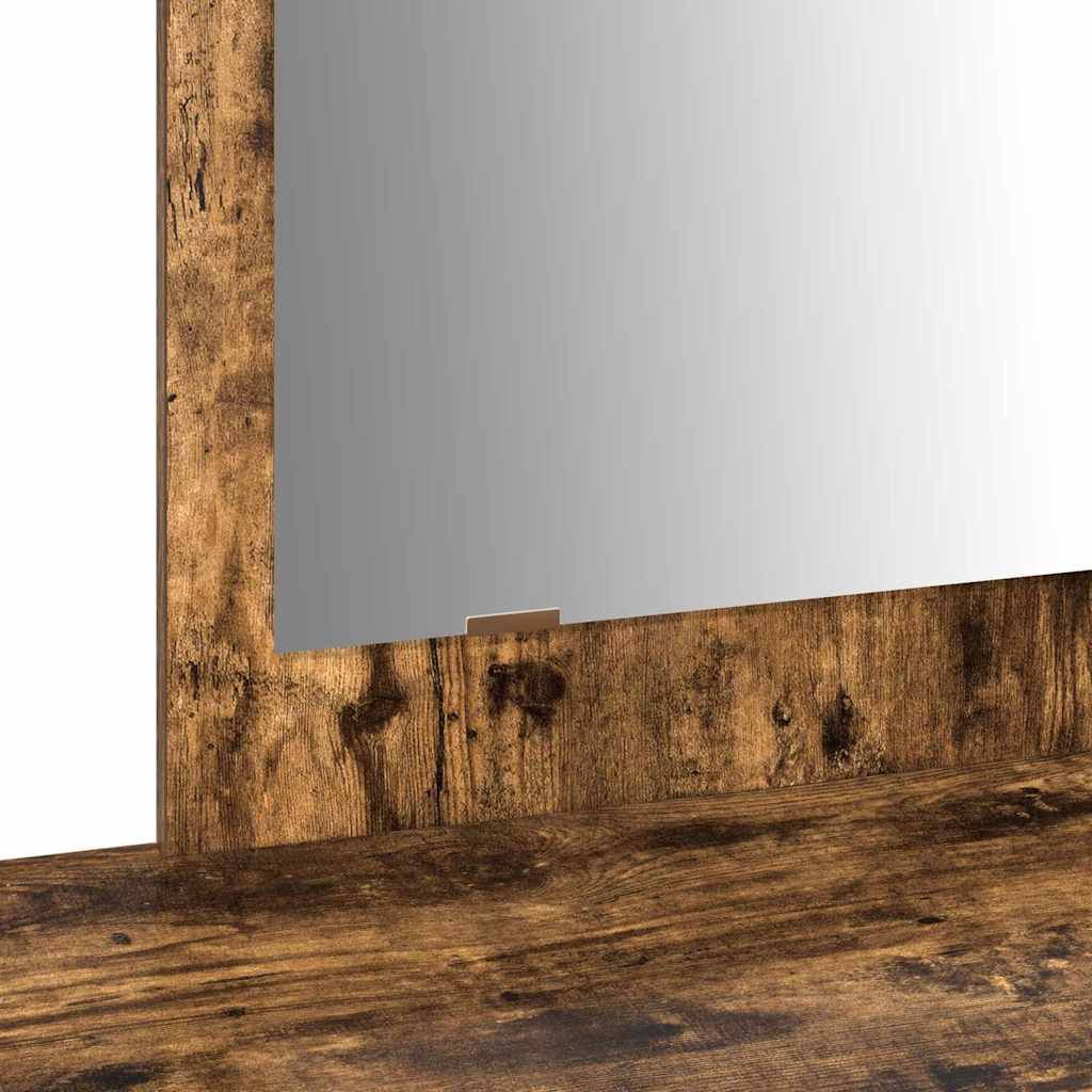 vidaXL Toaletka Brązowy 100 x 40 x 70 cm Materiał drewnopochodny