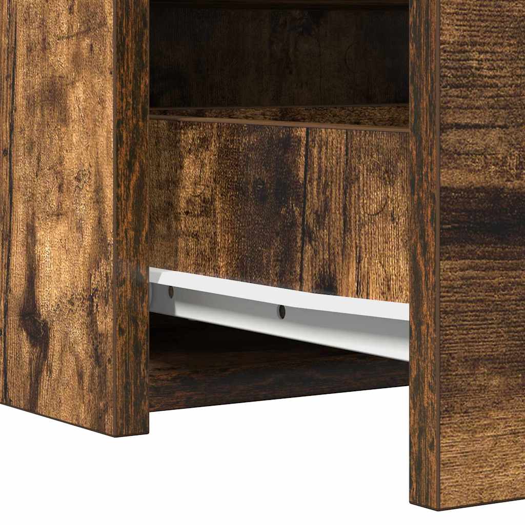 vidaXL Toaletka Brązowy 100 x 40 x 70 cm Materiał drewnopochodny