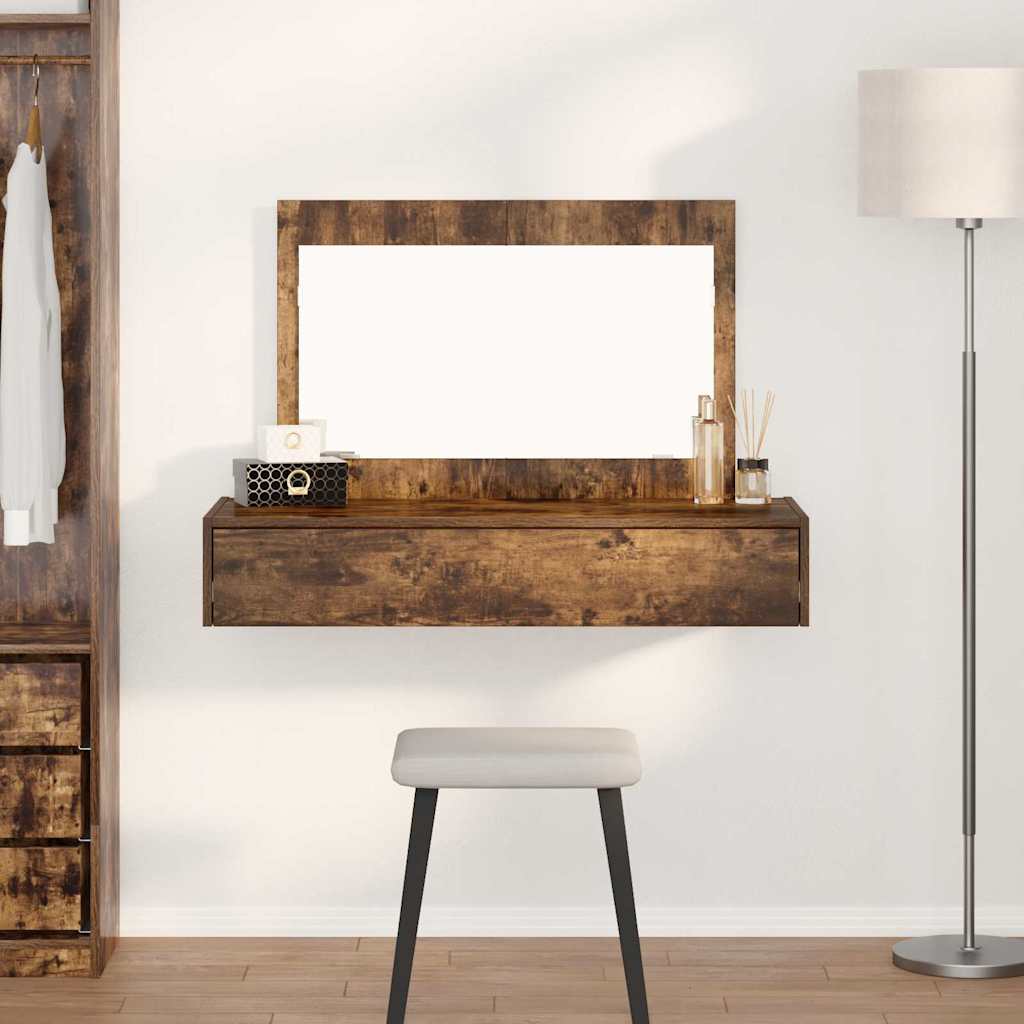 vidaXL Toaletka Brązowy 100 x 40 x 70 cm Materiał drewnopochodny