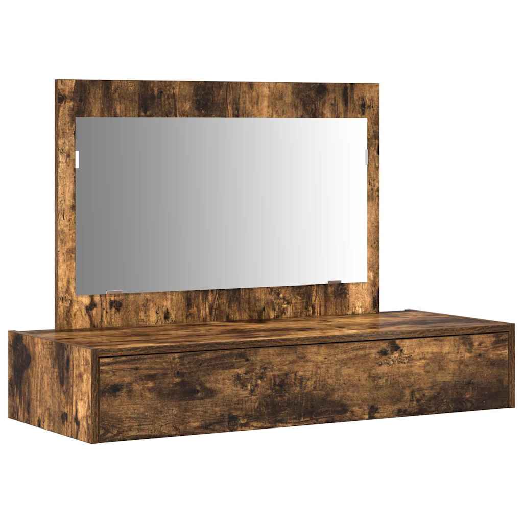 vidaXL Toaletka Brązowy 100 x 40 x 70 cm Materiał drewnopochodny