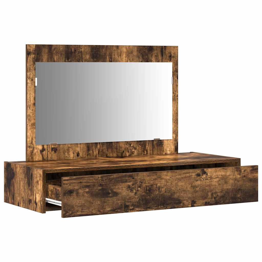 vidaXL Toaletka Brązowy 100 x 40 x 70 cm Materiał drewnopochodny