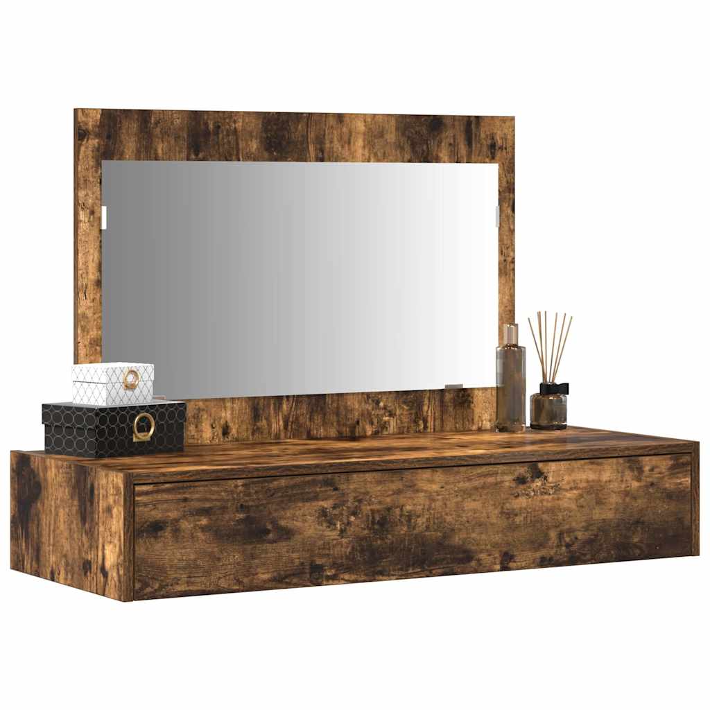 vidaXL Toaletka Brązowy 100 x 40 x 70 cm Materiał drewnopochodny