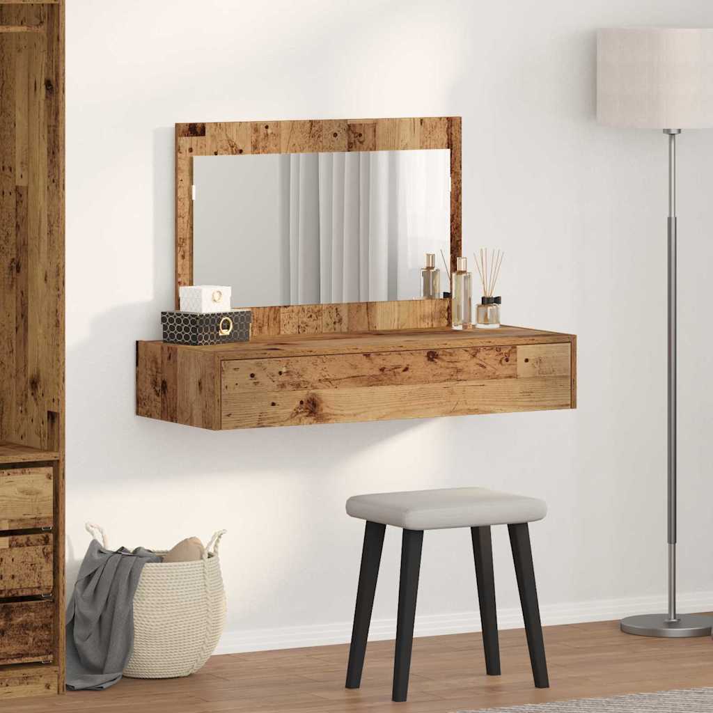 vidaXL Toaletka Brązowy 100 x 40 x 70 cm Materiał drewnopochodny