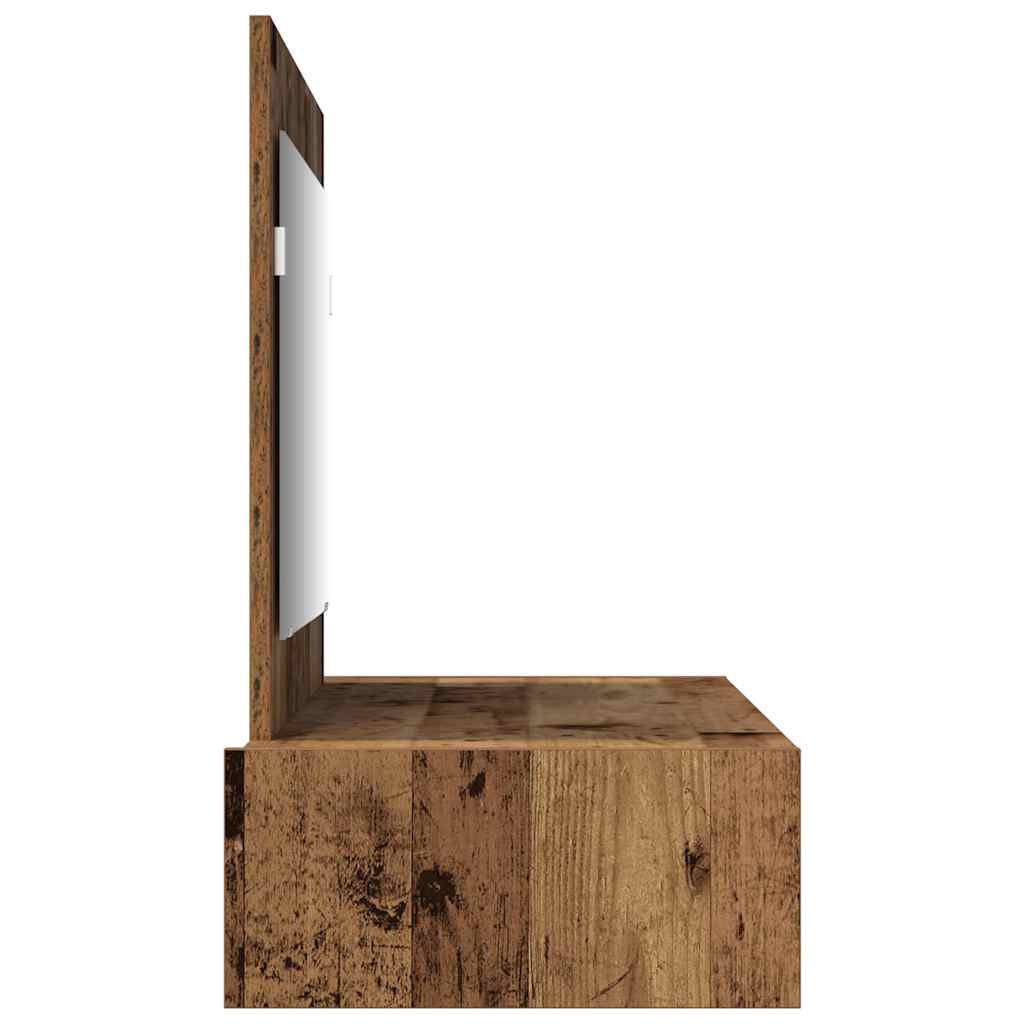 vidaXL Toaletka Brązowy 100 x 40 x 70 cm Materiał drewnopochodny