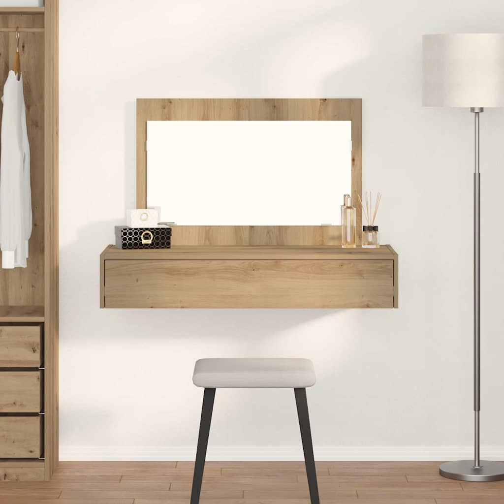 vidaXL Toaletka Brązowy 100 x 40 x 70 cm Materiał drewnopochodny