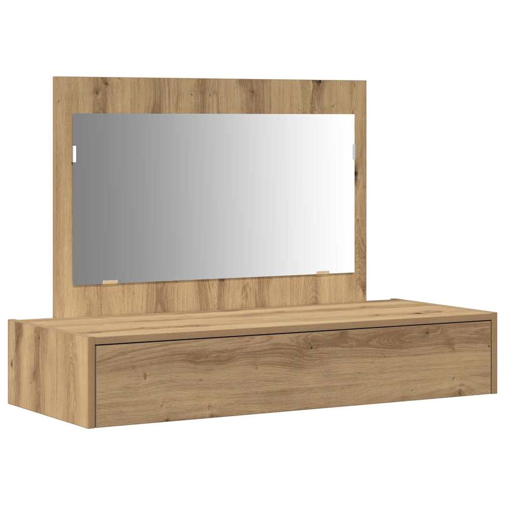 vidaXL Toaletka Brązowy 100 x 40 x 70 cm Materiał drewnopochodny