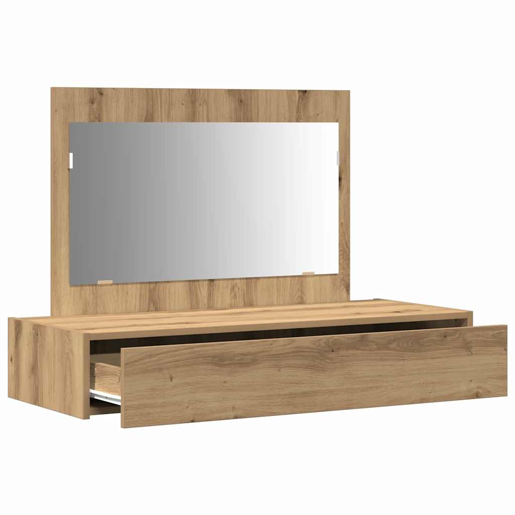 vidaXL Toaletka Brązowy 100 x 40 x 70 cm Materiał drewnopochodny