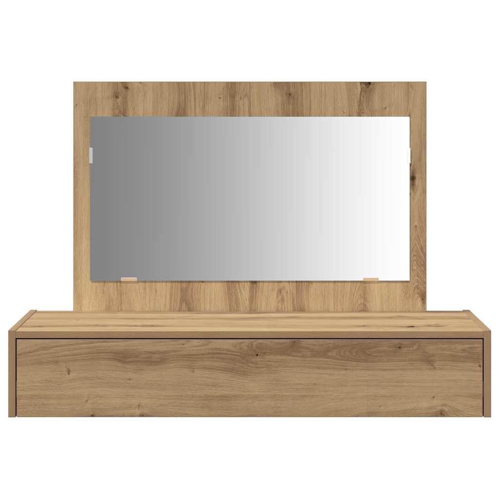 vidaXL Toaletka Brązowy 100 x 40 x 70 cm Materiał drewnopochodny