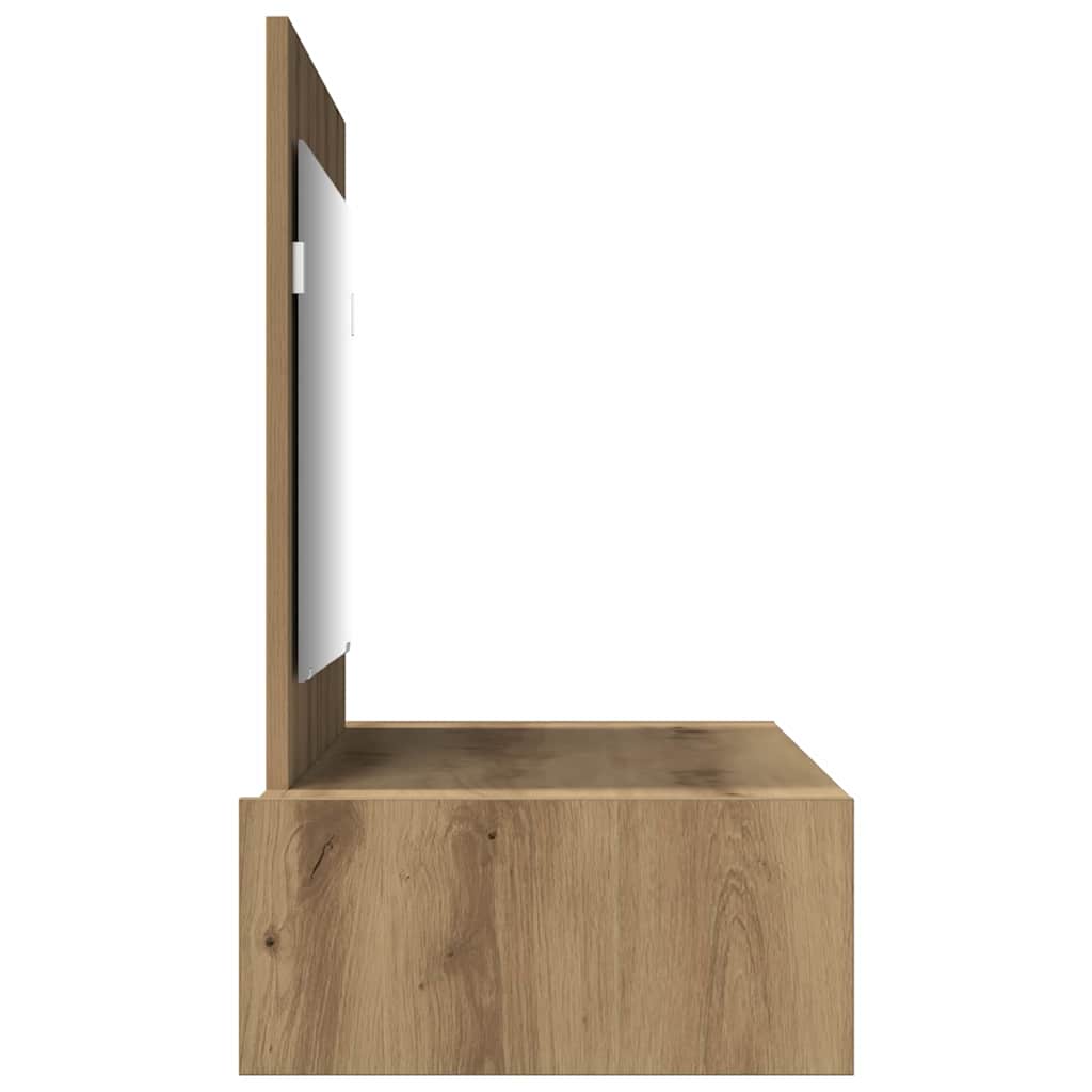 vidaXL Toaletka Brązowy 100 x 40 x 70 cm Materiał drewnopochodny