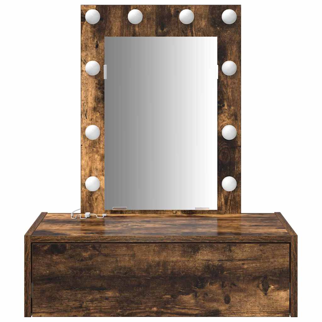 vidaXL Toaletka Brązowy 60 x 40 x 70 cm Materiał drewnopochodny