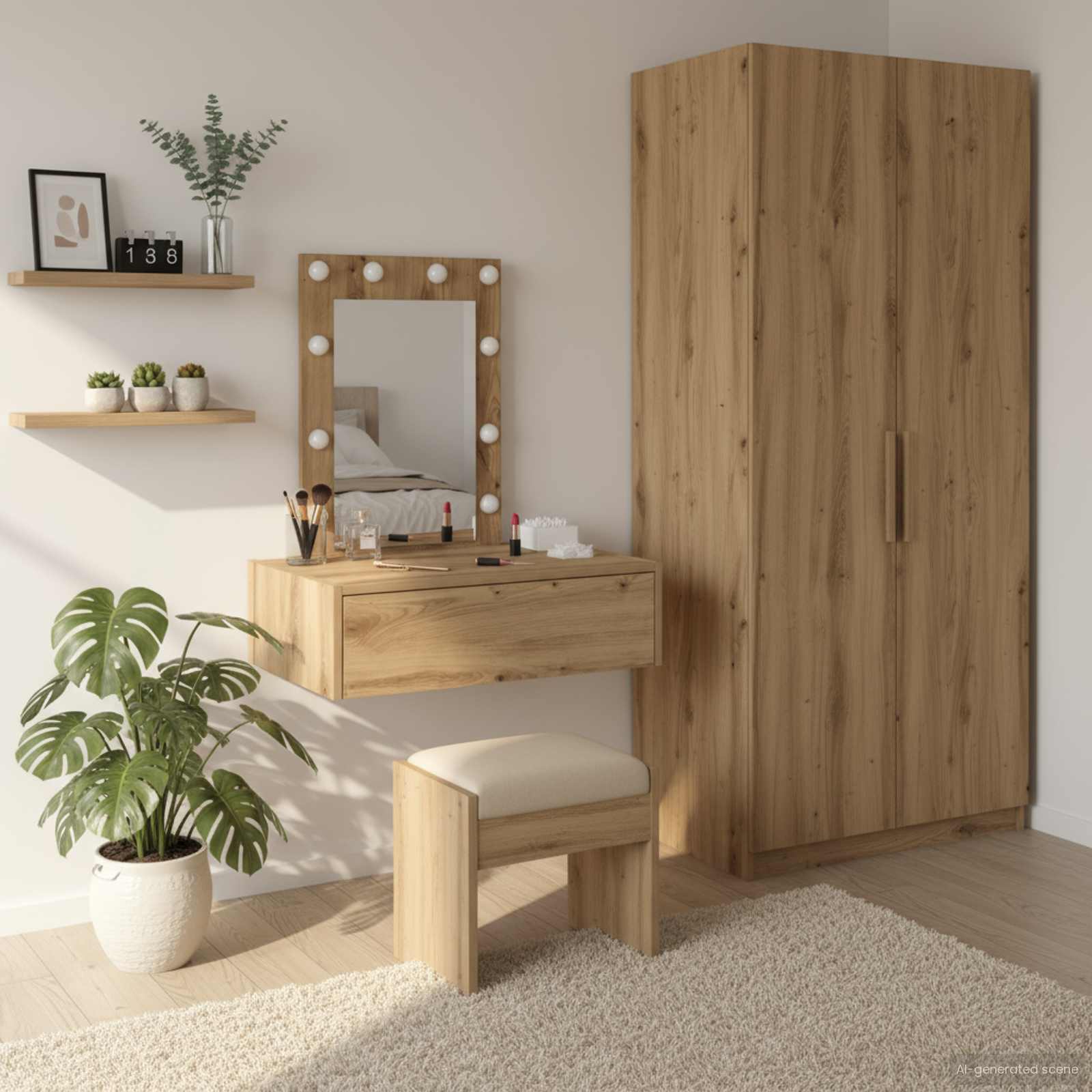 vidaXL Toaletka Brązowy 60 x 40 x 70 cm Materiał drewnopochodny