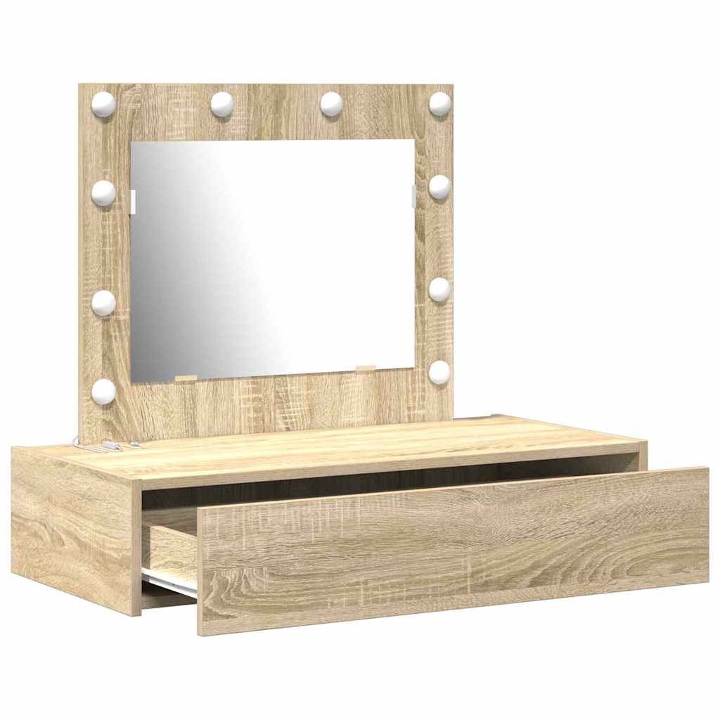 vidaXL Toaletka Brązowy 83 x 40 x 70 cm Materiał drewnopochodny