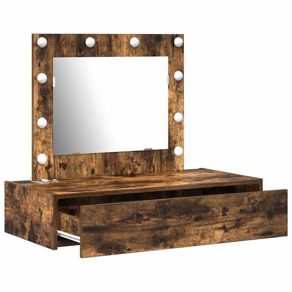 vidaXL Toaletka Brązowy 83 x 40 x 70 cm Materiał drewnopochodny