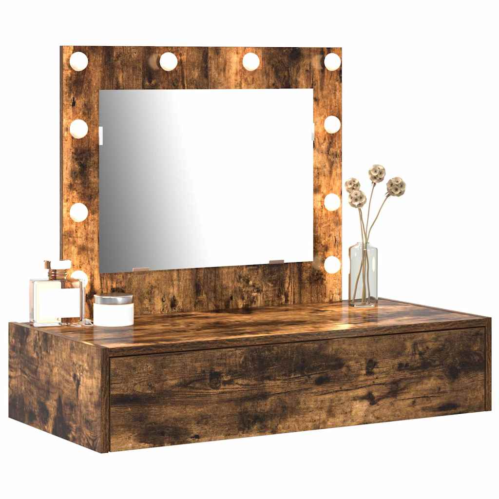 vidaXL Toaletka Brązowy 83 x 40 x 70 cm Materiał drewnopochodny