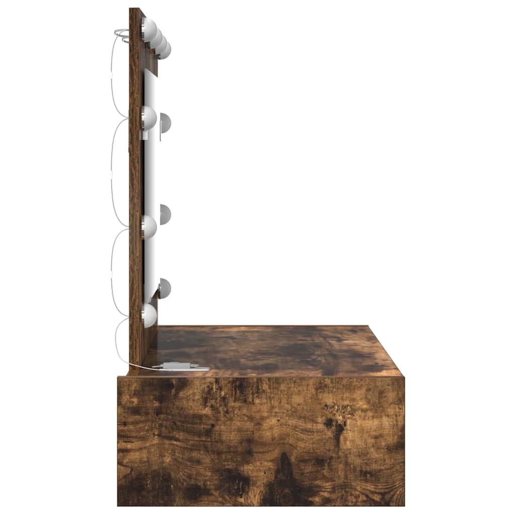 vidaXL Toaletka Brązowy 83 x 40 x 70 cm Materiał drewnopochodny