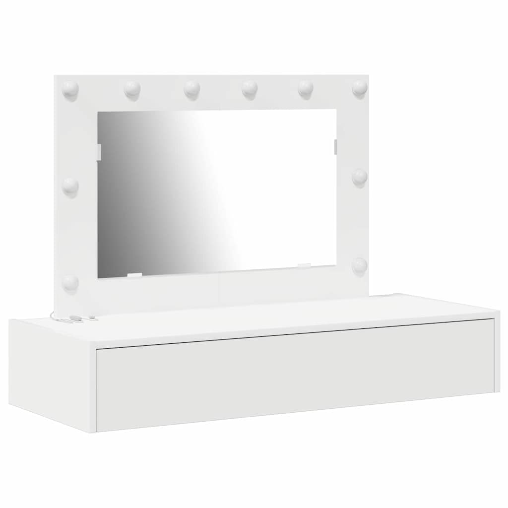 vidaXL Toaletka Biały 100 x 40 x 70 cm Materiał drewnopochodny