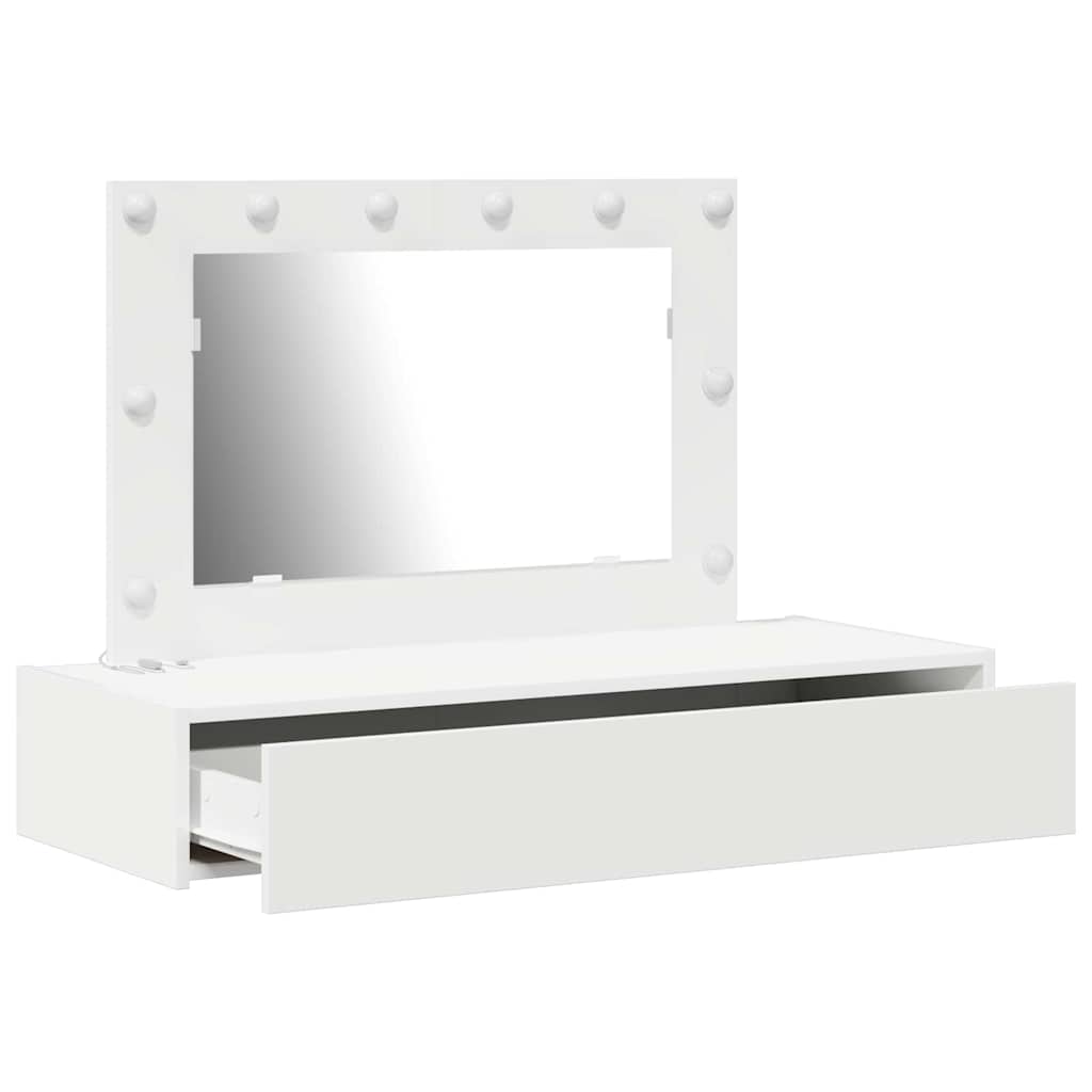 vidaXL Toaletka Biały 100 x 40 x 70 cm Materiał drewnopochodny