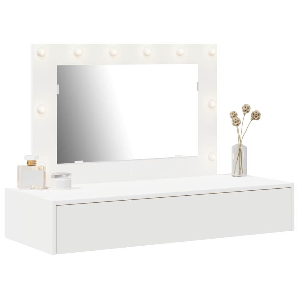 vidaXL Toaletka Biały 100 x 40 x 70 cm Materiał drewnopochodny