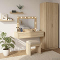 vidaXL Toaletka Brązowy 100 x 40 x 70 cm Materiał drewnopochodny