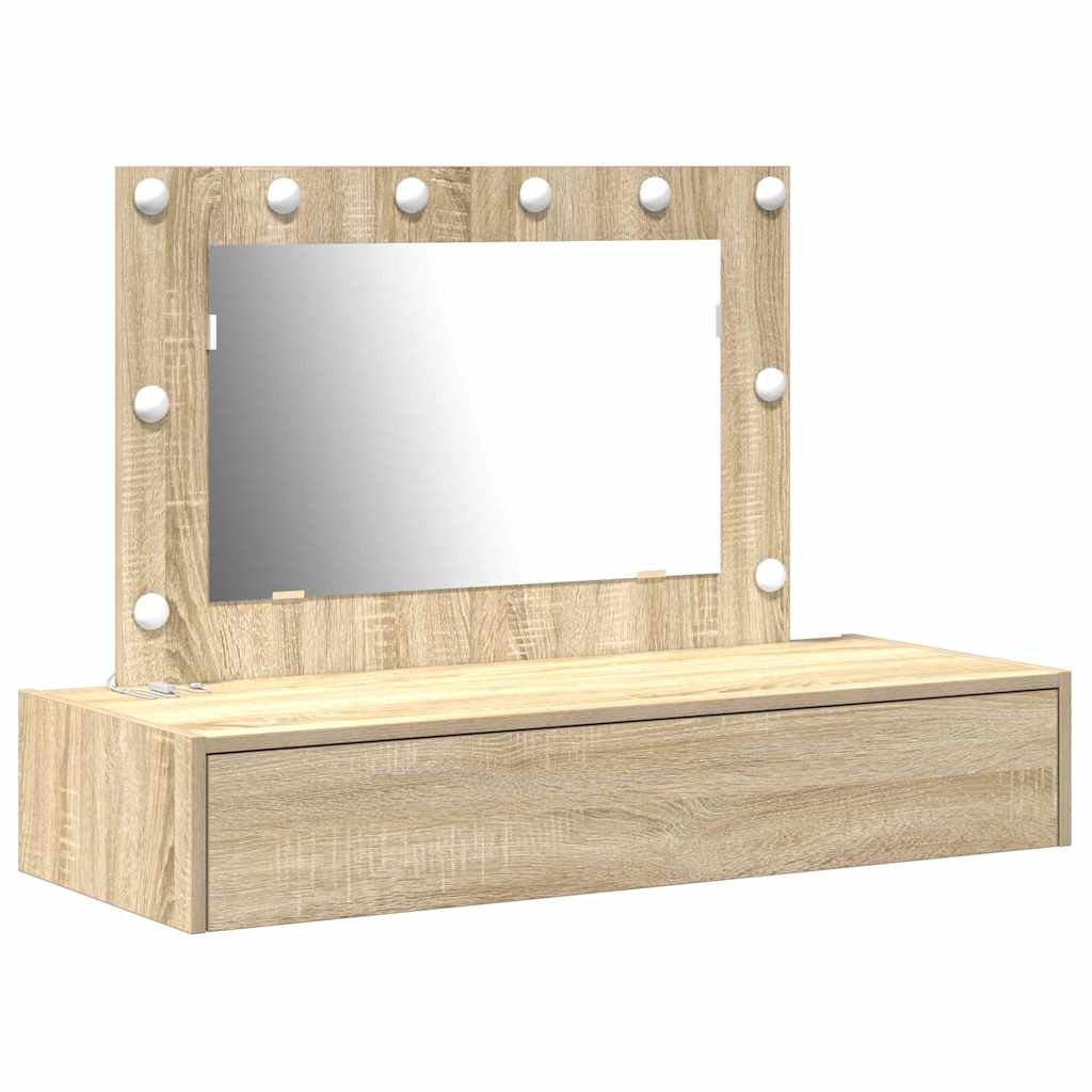 vidaXL Toaletka Brązowy 100 x 40 x 70 cm Materiał drewnopochodny
