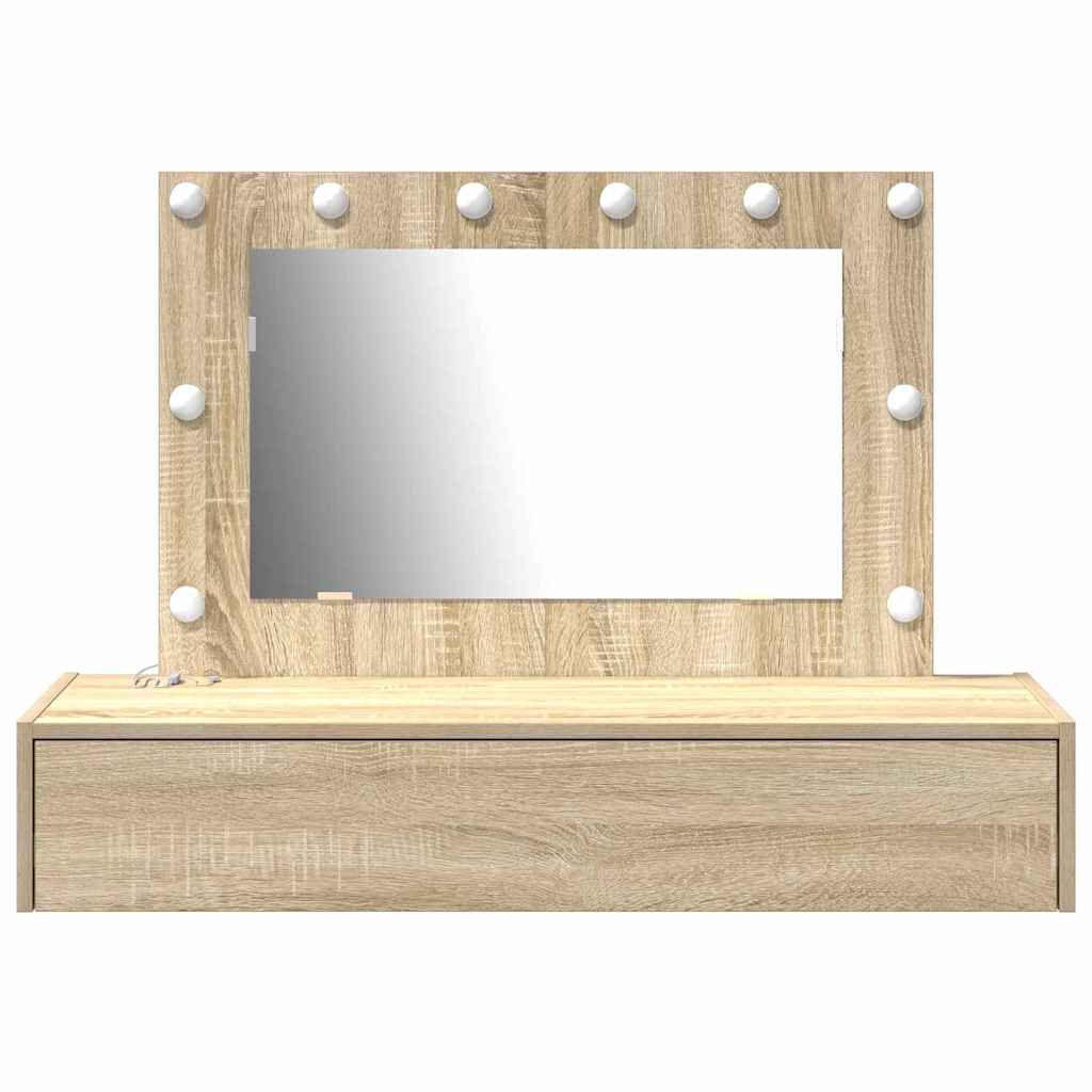 vidaXL Toaletka Brązowy 100 x 40 x 70 cm Materiał drewnopochodny