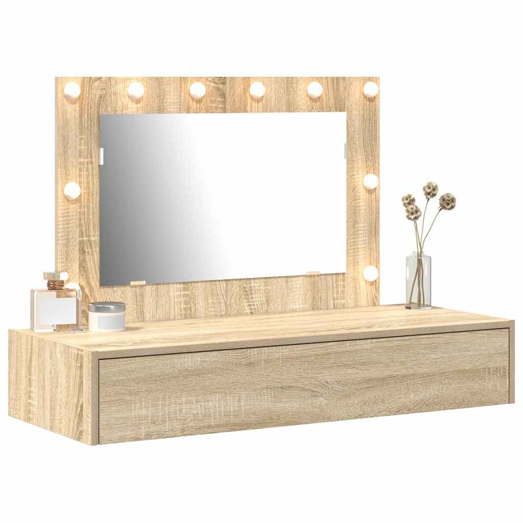 vidaXL Toaletka Brązowy 100 x 40 x 70 cm Materiał drewnopochodny