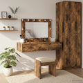 vidaXL Toaletka Brązowy 100 x 40 x 70 cm Materiał drewnopochodny