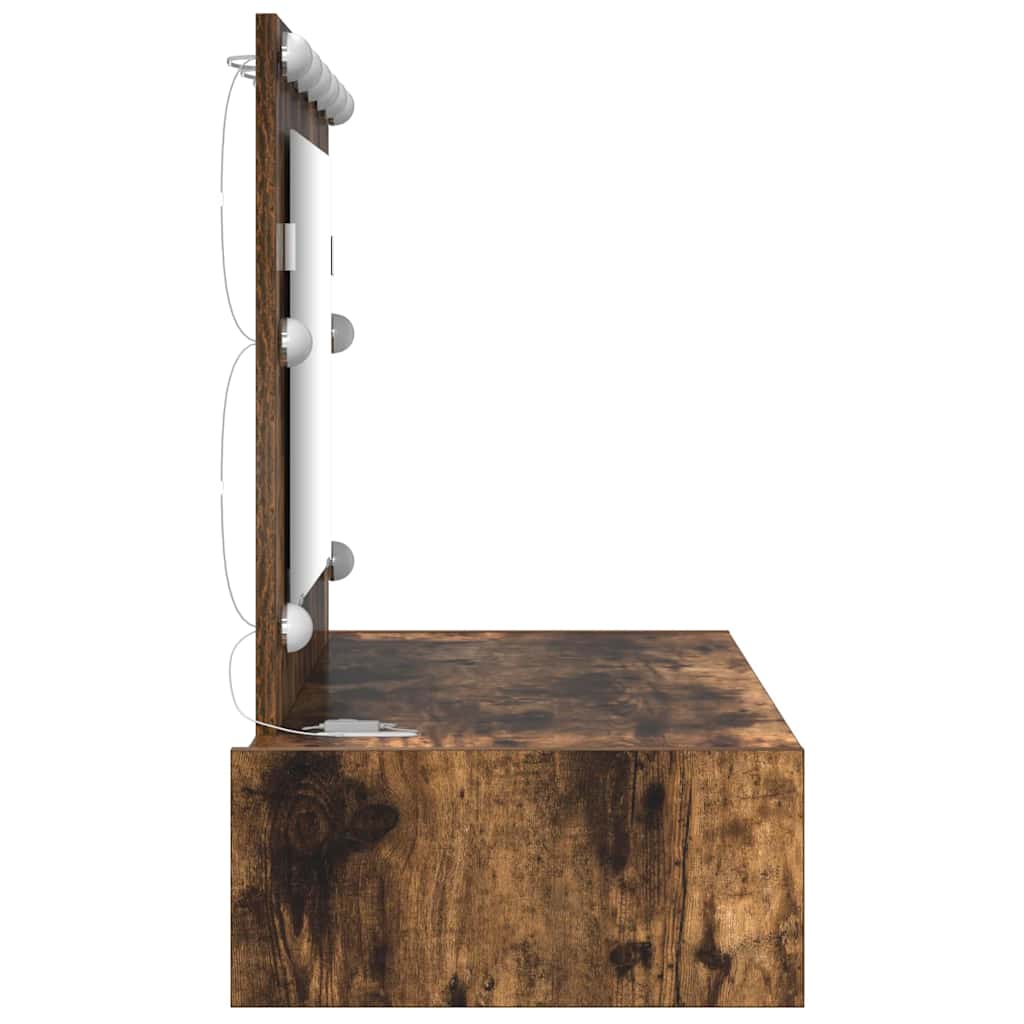 vidaXL Toaletka Brązowy 100 x 40 x 70 cm Materiał drewnopochodny