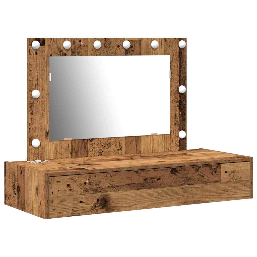 vidaXL Toaletka Brązowy 100 x 40 x 70 cm Materiał drewnopochodny