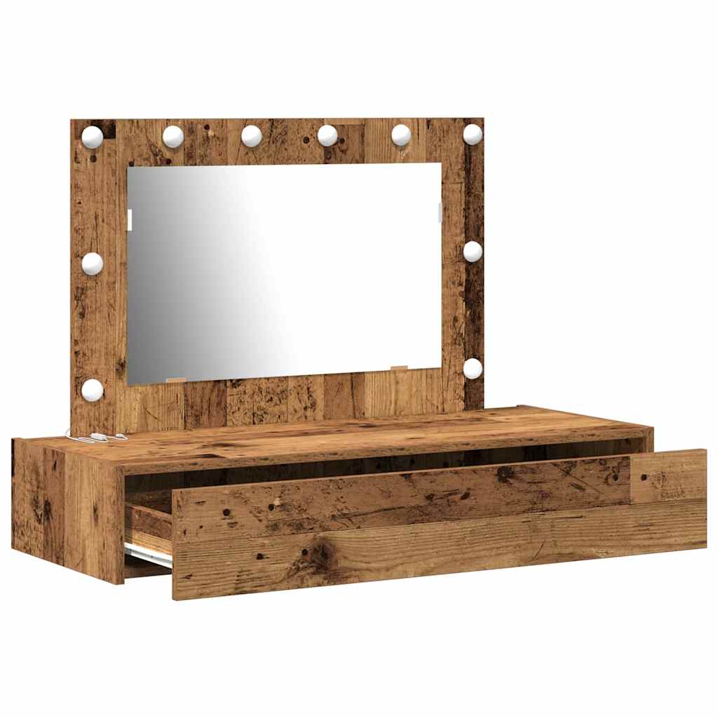 vidaXL Toaletka Brązowy 100 x 40 x 70 cm Materiał drewnopochodny