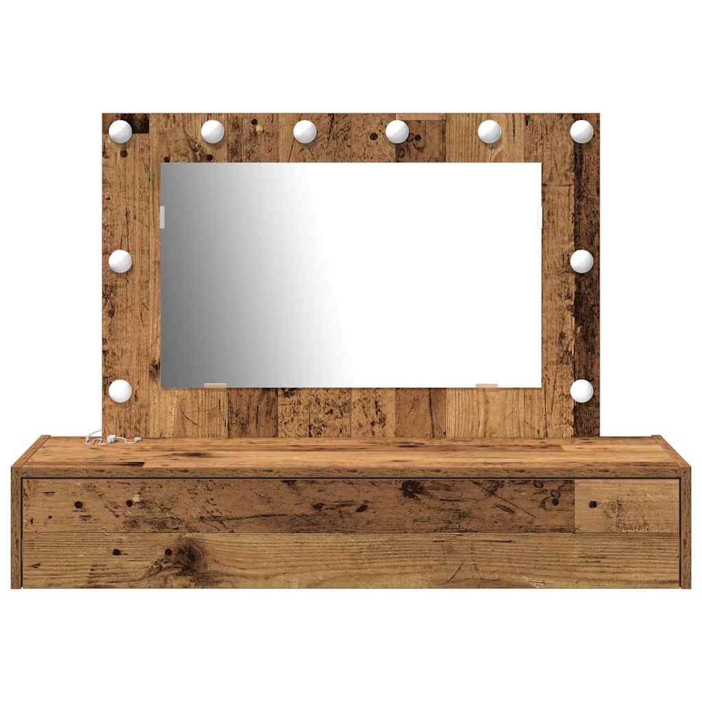 vidaXL Toaletka Brązowy 100 x 40 x 70 cm Materiał drewnopochodny
