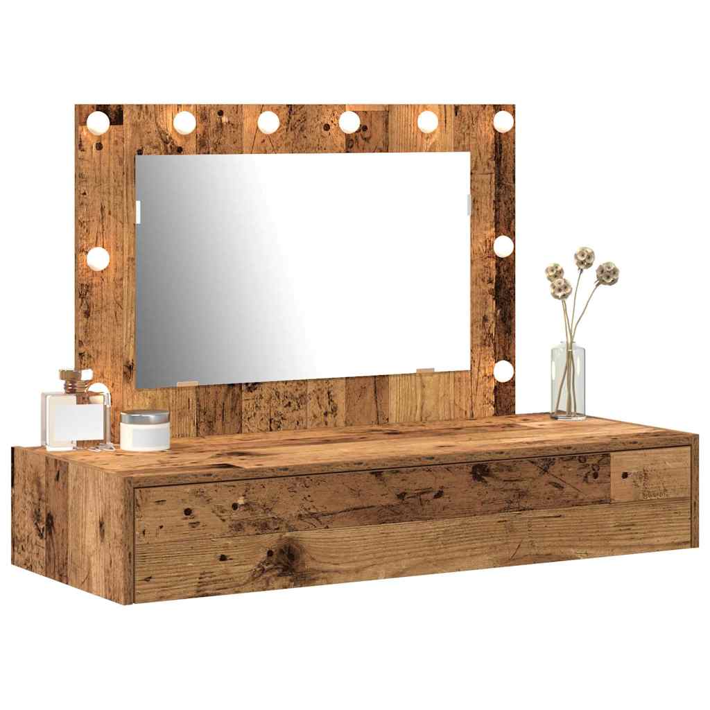 vidaXL Toaletka Brązowy 100 x 40 x 70 cm Materiał drewnopochodny