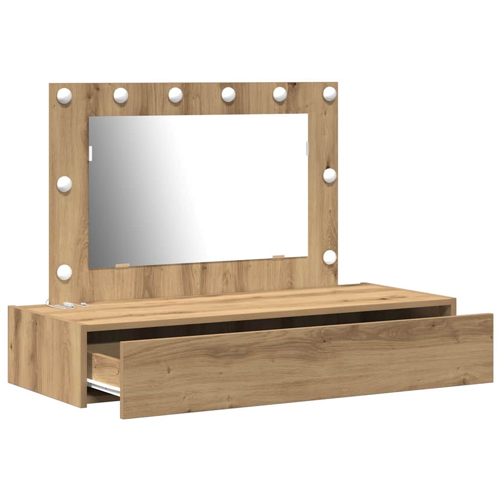 vidaXL Toaletka Brązowy 100 x 40 x 70 cm Materiał drewnopochodny