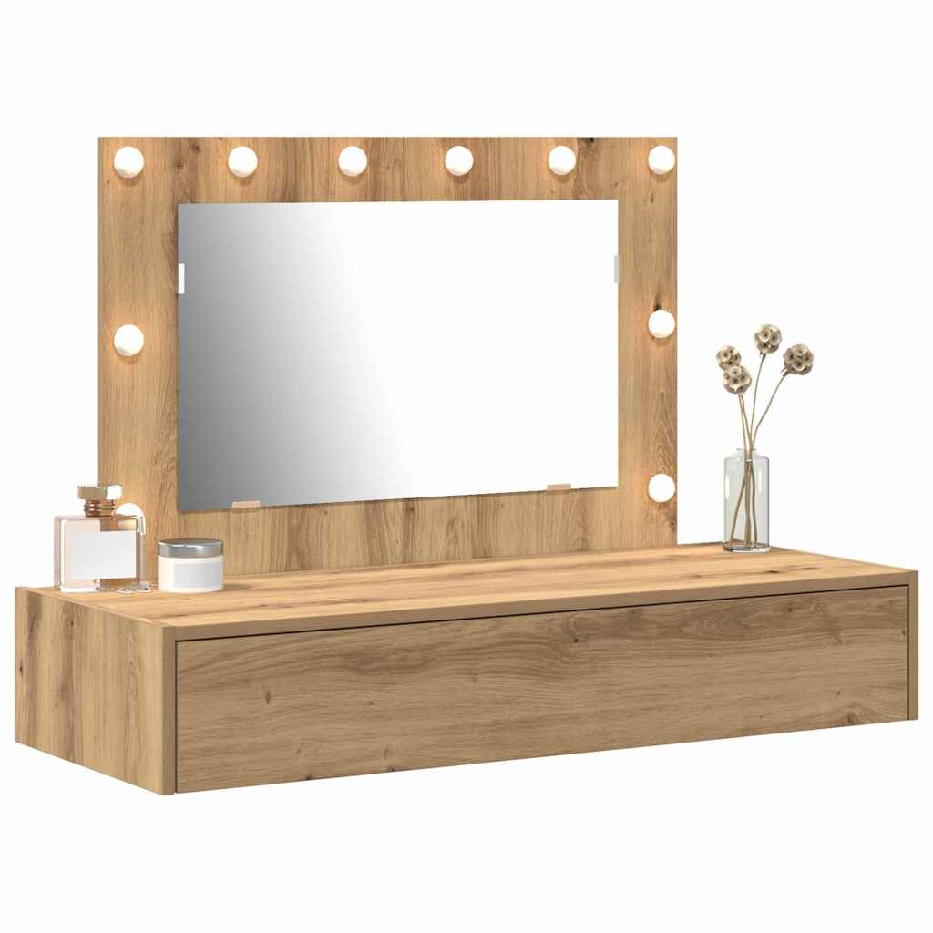 vidaXL Toaletka Brązowy 100 x 40 x 70 cm Materiał drewnopochodny