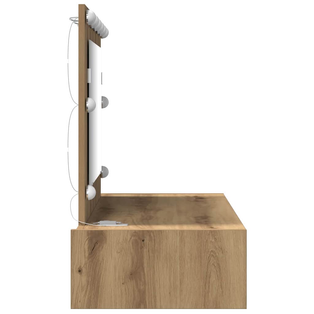 vidaXL Toaletka Brązowy 100 x 40 x 70 cm Materiał drewnopochodny
