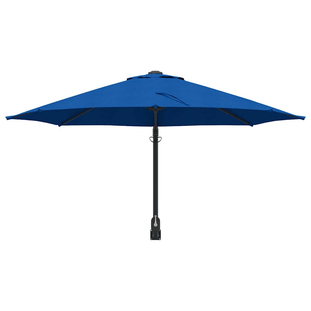 vidaXL Parasolka ogrodowa Niebieski azur 248 x 248 x 148 cm