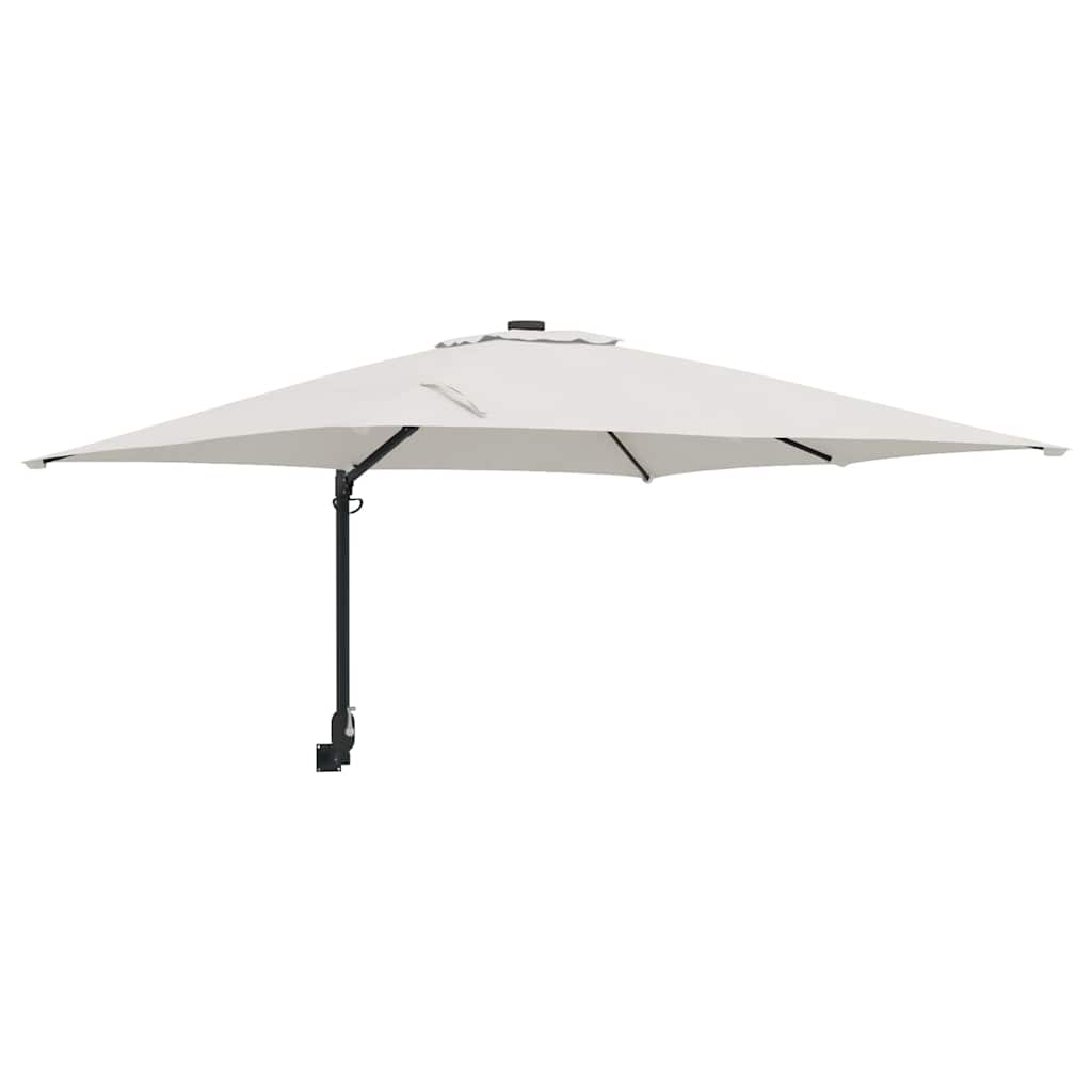 vidaXL Parasolka ogrodowa piaskowy 248,5 x 247,5 x 160 cm
